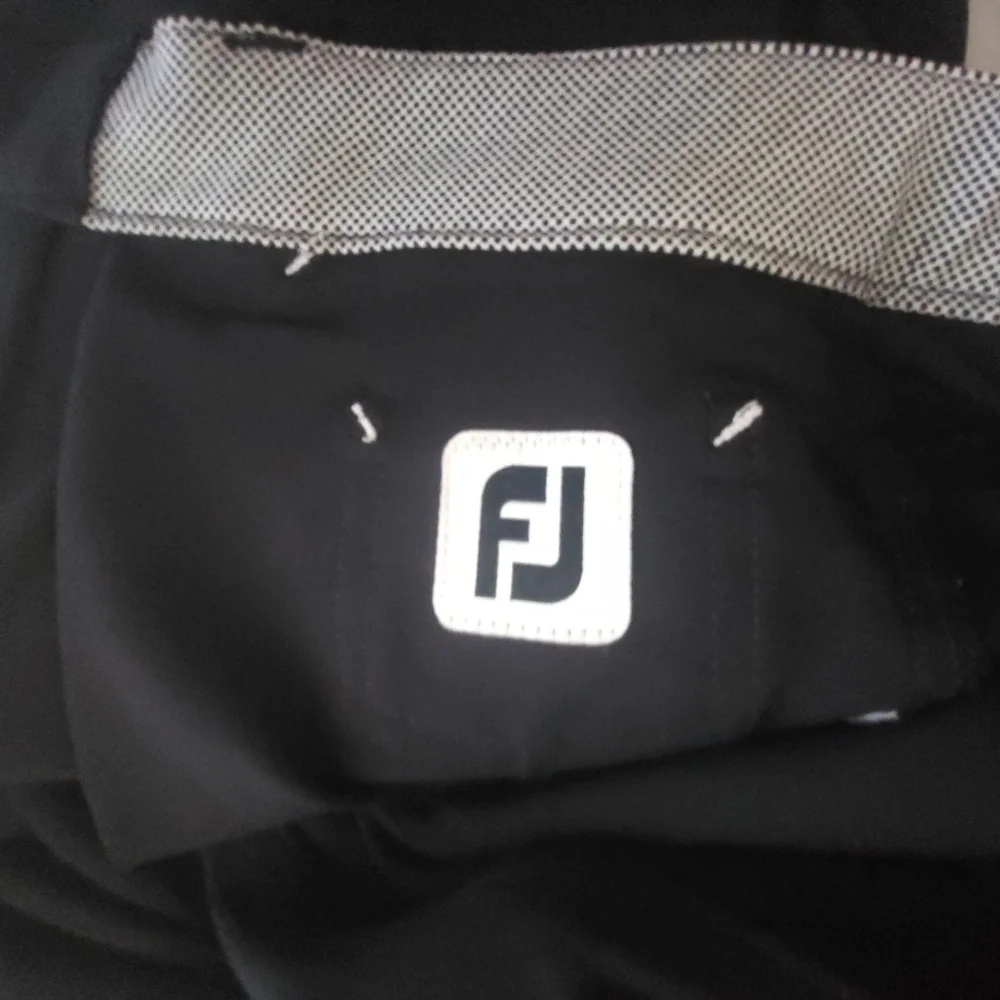 FootJoy‎ Southpole Flex Golf Pants Men Large Black Stretch Excellent Trousers